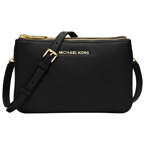 women michael kors black bag|Michael Kors shoulder bag small.